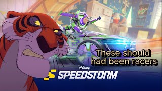 Disney Speedstorm - These Characters should’ve been Racers, NOT Crew members!