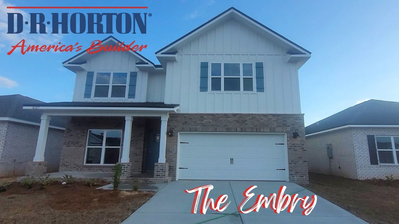 3,000 Square Feet Of Luxurious Living & Builder Incentives | The Embry At DR Horton Pensacola!
