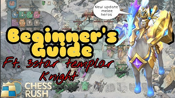 Beginners Guide! | New update melee hero | chess rush season 9 | RIDER gameplay | Bujay  gaming
