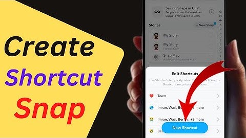 How to Create Shortcut On Snapchat | Create Shortcut On Snapchat iPhone | 2023