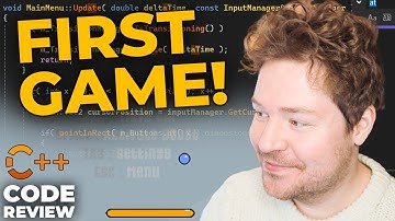 FIRST GAME in C++! Did He Do a Good Job? // Code Review (C++/SDL2)