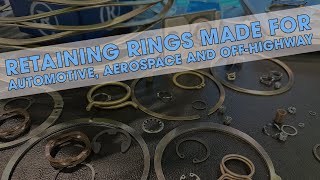 Retaining Rings Made for Automotive, Aerospace and Off-Highway Net Worth