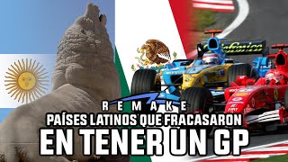 TOP 5  PAISES LATINOAMERICANOS QUE FRACASARON EN TENER UN GP DE F1 (REMAKE)