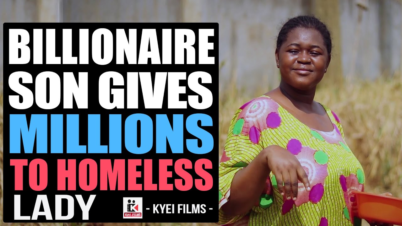 Billionaires Son Gives Away Millions To Homeless Lady What Happens