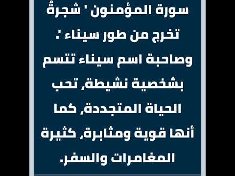 معنا اسم سيناء