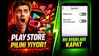 Play Store Kısıtla Pil Ve İnternet Kullanımını Azalt