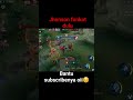 Jhonson modal flemshot#mobilelegends #mlbb #shorts