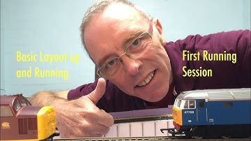 Train Room Project (part 12) Layout up and running - Layout tour + first running session