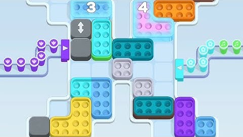 Coffee Rush Block Jam Level 106 Game Walkthrough Solution
