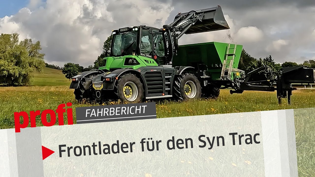 MB Trac 4220 Supercooler 😮 1. Schnitt mit dem umgebauten JCB Fastrac