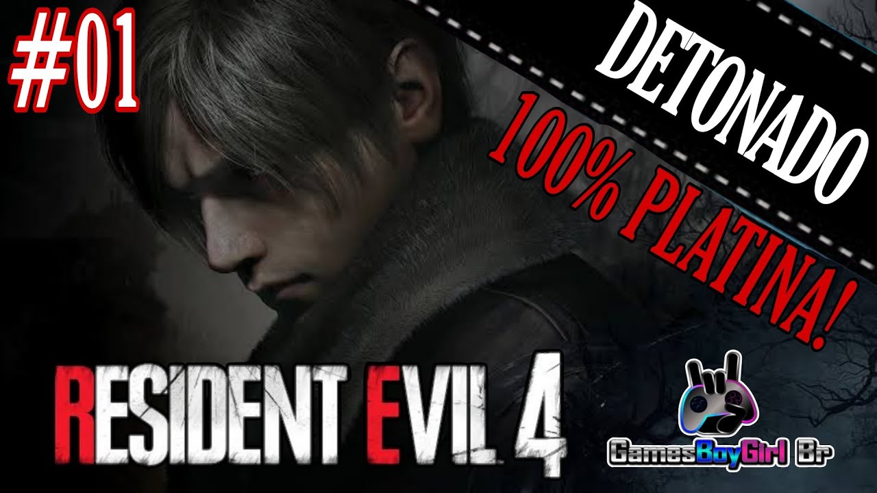 DETONADO 100% PLATINA - Resident Evil 4 REMAKE (PS5) #01 