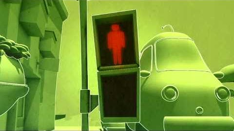 GreenLight - Pedestrian Traffic Lights - Cartoon videos safety road kids