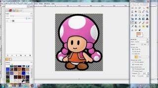 GIMP: Recoloring Toadette