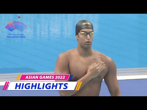 100M Backstroke Final | Men's Swimming | Highlights| Hangzhou 2022 Asian Games | 24th September 2023