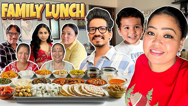 Family Ke Saath Lunch 😍 | Bharti Singh | Haarsh Limbachiyaa | Golla