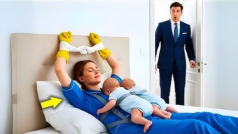"Millionaire Returns Home — Shocked to Find Maid and Twins Tied Up Inside His Mansion!"