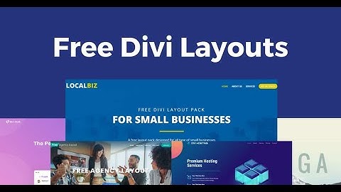 Divi Theme Tutorial - Get All DIVI Theme Layouts Free - How to Make a WordPress Website Using DIVI🔥🔥