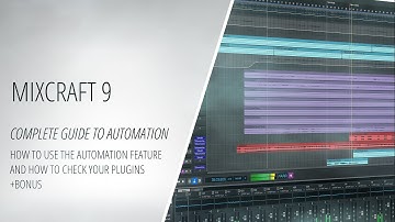 Mixcraft 9 - Complete Guide to Automation Feature + Bonus [Acoustica Mixcraft]