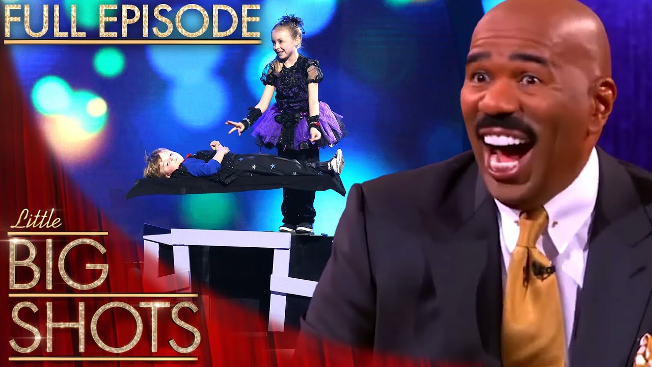 Amazing Magicians Leave Steve Speechless! | Season 1 Episode 5 | Full Episodes | Little Big Shots US