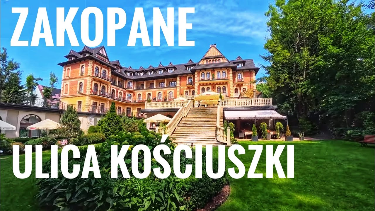 Zakopane ulica Kościuszki