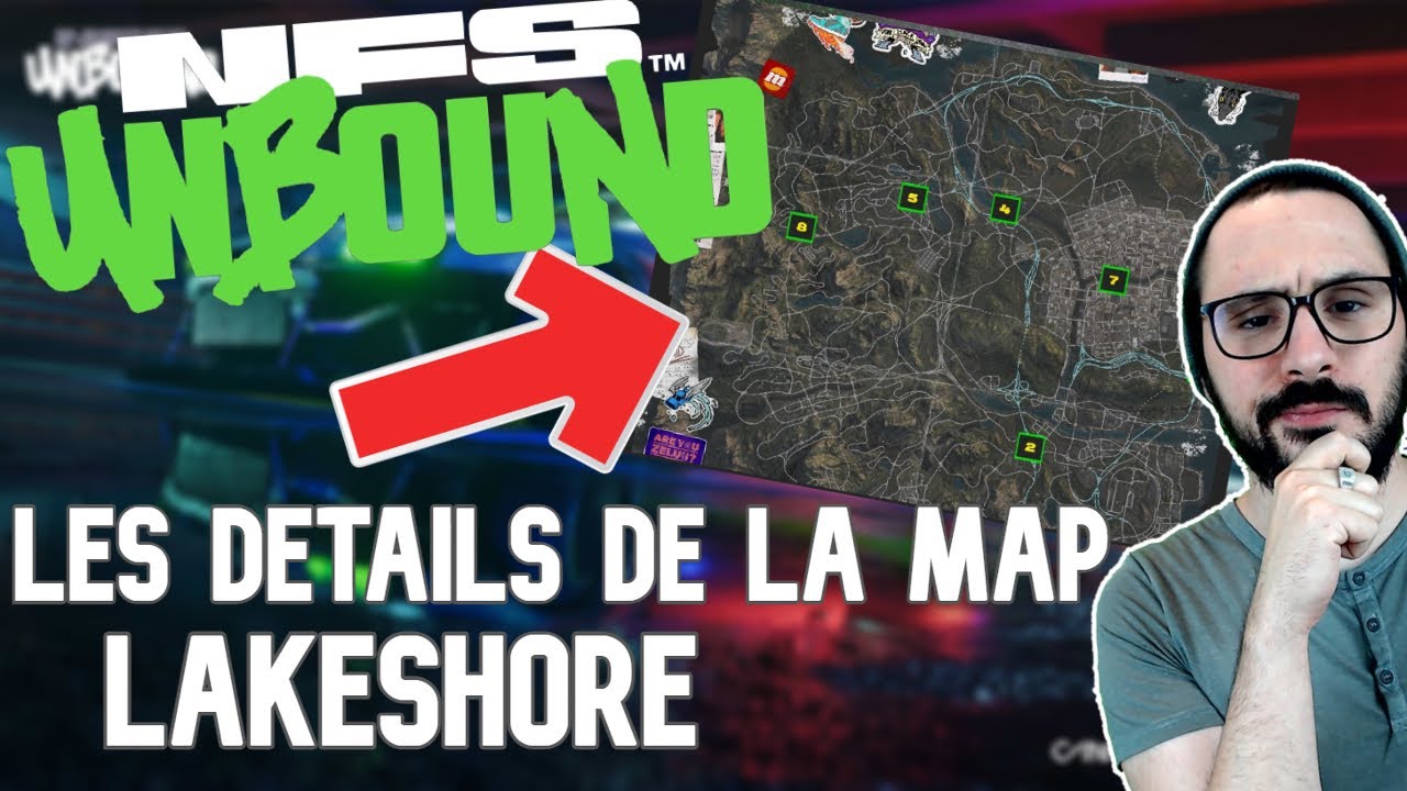 NEED FOR SPEED UNBOUND | LES DETAILS DE LA MAP | LAKESHORE - YouTube
