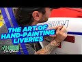 He still hand-paints racing liveries!