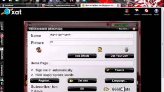 hacker Xats y Days Gratis 2012 SUSCRIBETE