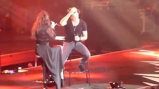 David Bisbal y Malú "te voy a olvidar" palacios de los deportes (Madrid) 8-11-13