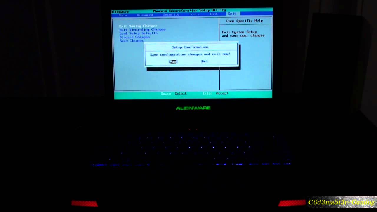 Rétablir Overclocking Alienware – HFZA