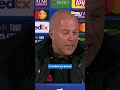 'Makes me really proud to be Reds manager' 🥰 Arne Slot on 100th game as #Liverpool boss #UCL