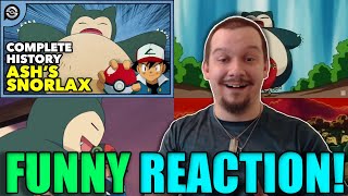 Ashs Snorlax Is Athletic & Op Pokemon Explained Ashs Snorlax Complete History Reaction