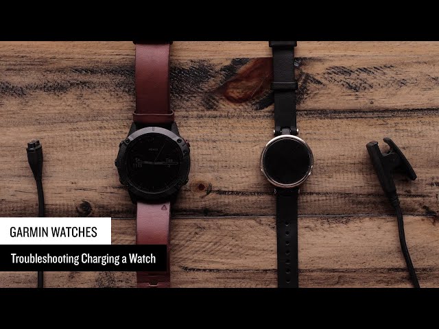 Garmin Support | Garmin Smartwatches | Troubleshooting Charging Issues