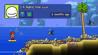 Terraria Hardmode, but I download Dream's speedrunning mods