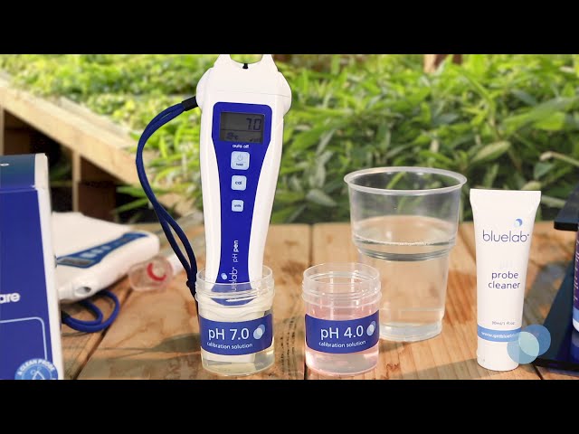 Bluelab pH pen - Cleaning and calibration video - YouTube