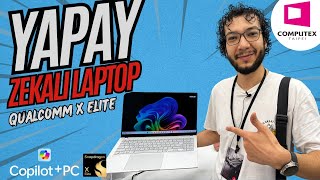 Qualcomm İşlemci̇li̇ Laptop Asus Vivobook S15