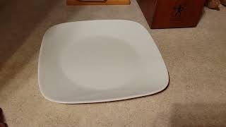 Corelle Plates 5 years Honest Review!! Corelle Square Dinner Plate, Pure White
