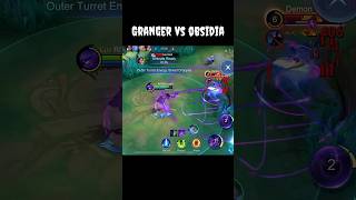 Obsidia vs granger mobile legend Mlbb #mobilelegends #mlbbheroes #mlbb #mlbbgameplay #mlbbmontage