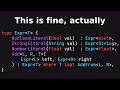 Understanding complex type systems