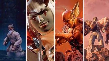All Characters Death in Tekken 1-8 (1994-2024)