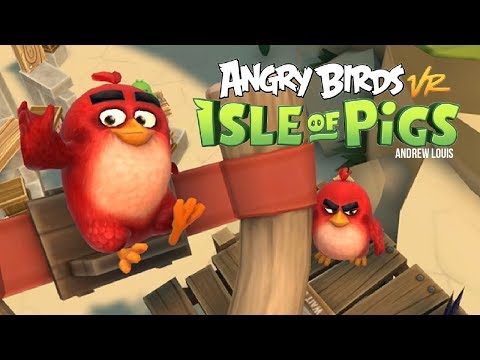 Video: Angry Birds VR: Isle Of Pigs Je Angry Birds V VR In Ne Veliko Drugega