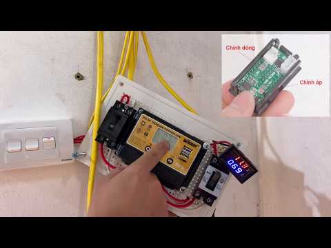 Video Điều khiển sạc chuẩn hay đồng hồ đo chuẩn, Cách chỉnh... - youtube