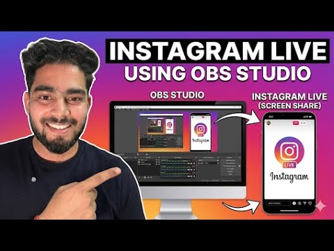 Go LIVE on Instagram Using OBS (Screen Share from PC!) - YouTube