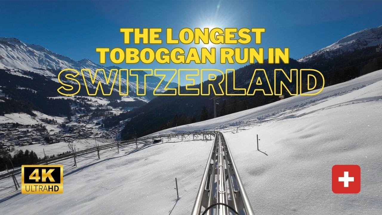 ALPINE MOUNTAIN COASTER CHURWALDEN PRADASCHIER SWITZERLAND