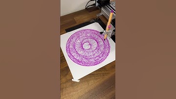 #geometric #mandala #pink #magenta #cardstock #geometry #abstract #axidraw #penplotter #abstractart