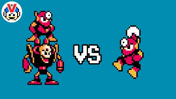Doc Robot (Metal) VS  Metal Man | Mega Man CPU Battle