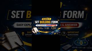 Class 11 Maths | Sets – Set Builder Form Full Chapter Explanation | Easy Concepts