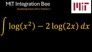 MIT 2013 Integration Bee Qualifying Exams, Problem 1