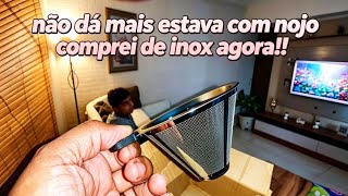 NAO DAVA MAIS ..COMPREI OUTRO NA SHOPEE 🥰MICROFONE LAPELA AMEI /💗 MINHA SALA TA LINDAAA