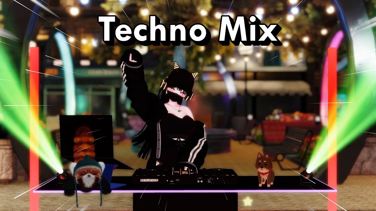 【VRDJ】 🔥빵빵한 베이스🔥 150bpm 빠른 테크노 클럽노래 Techno Mix