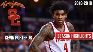 Kevin Porter Jr Usc Freshmen Regular Season Highlights Montage 2018-19 - Shifty